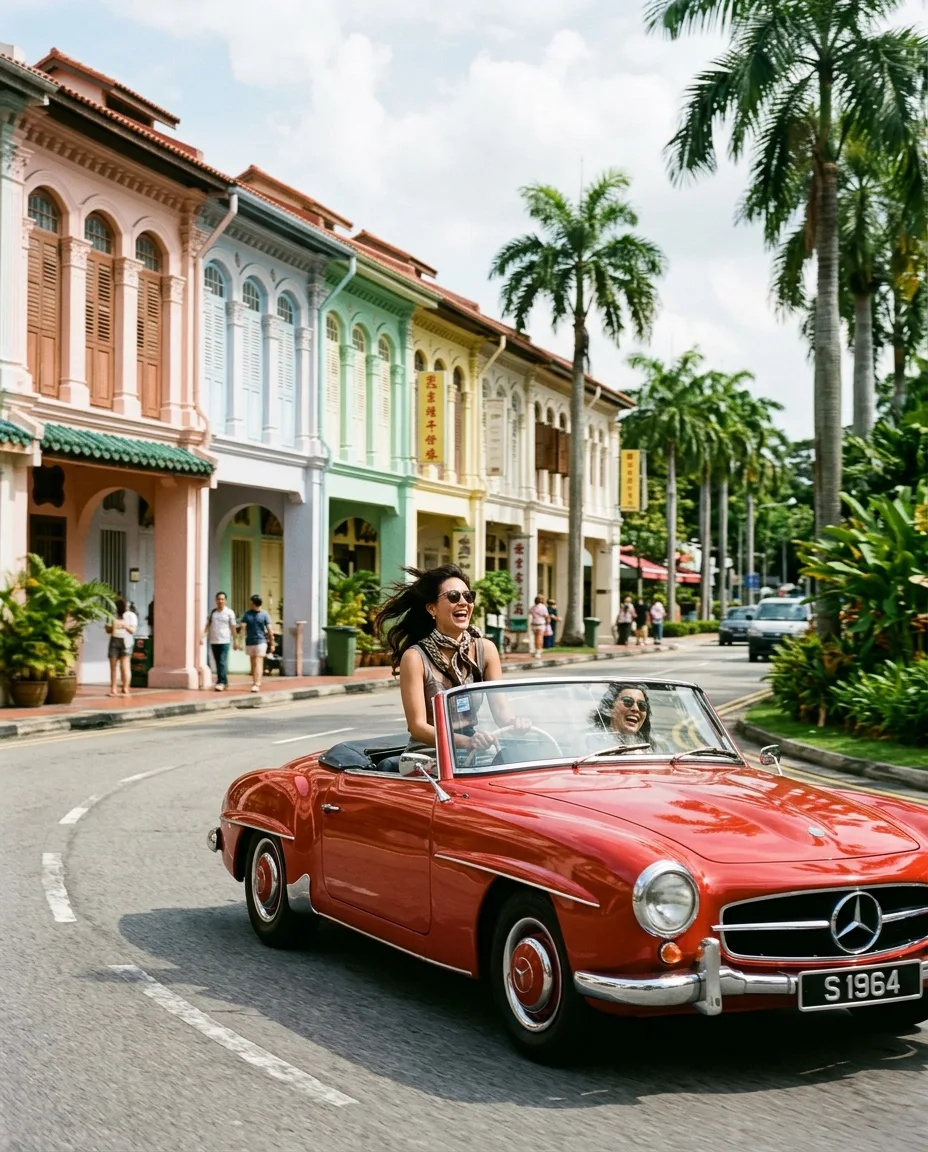 Shophouse boulevard convertible, Singapore